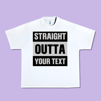 Straight Outta Your Text Urban Heavy Tee Designed By Bettercallsaul