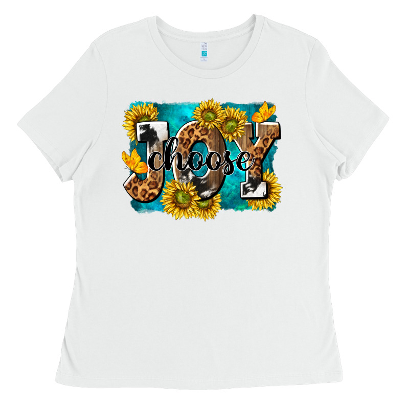Choose Joy Ladies Tee by NancyCooperArtShop | Teevron