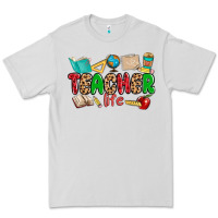 Dove Grey teacher life Premium Tee - MaliasSmallBusiness