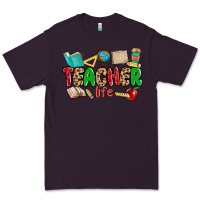 Plum teacher life Premium Tee - MaliasSmallBusiness