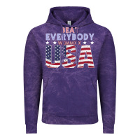 Cloud Purple Usa Beat Everybody Vintage Hoodie - Bettercallsaul
