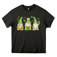 Asphalt st. patrick's day gnomes Heavy Core Tee - MaliasSmallBusiness