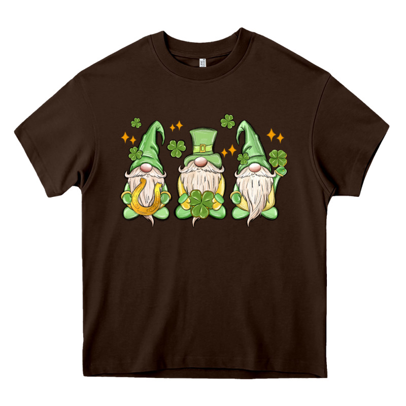 St. Patrick's Day Gnomes Heavy Core Tee by MaliasSmallBusiness | Teevron