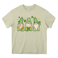 Mossy st. patrick's day gnomes Heavy Core Tee - MaliasSmallBusiness
