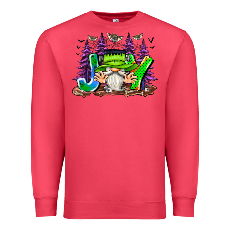 Joy Halloween Gnome Premium Sweatshirt by CowhideDigitalArt | Teevron