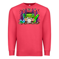 Cardinal Joy Halloween Gnome Premium Sweatshirt - CowhideDigitalArt