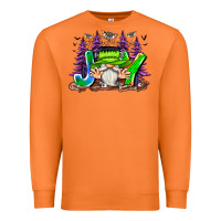 Carrot Joy Halloween Gnome Premium Sweatshirt - CowhideDigitalArt