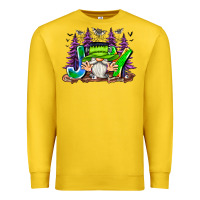 Lemon Joy Halloween Gnome Premium Sweatshirt - CowhideDigitalArt