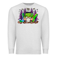 Oatmeal Heather Joy Halloween Gnome Premium Sweatshirt - CowhideDigitalArt