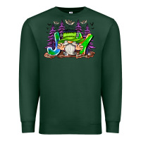 Sports Green Joy Halloween Gnome Premium Sweatshirt - CowhideDigitalArt