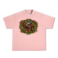 Salmon christmas rodeo Urban Heavy Tee - RanaPortraitStore