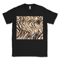Black brown zebra Classic Tee - BarkalooDesign