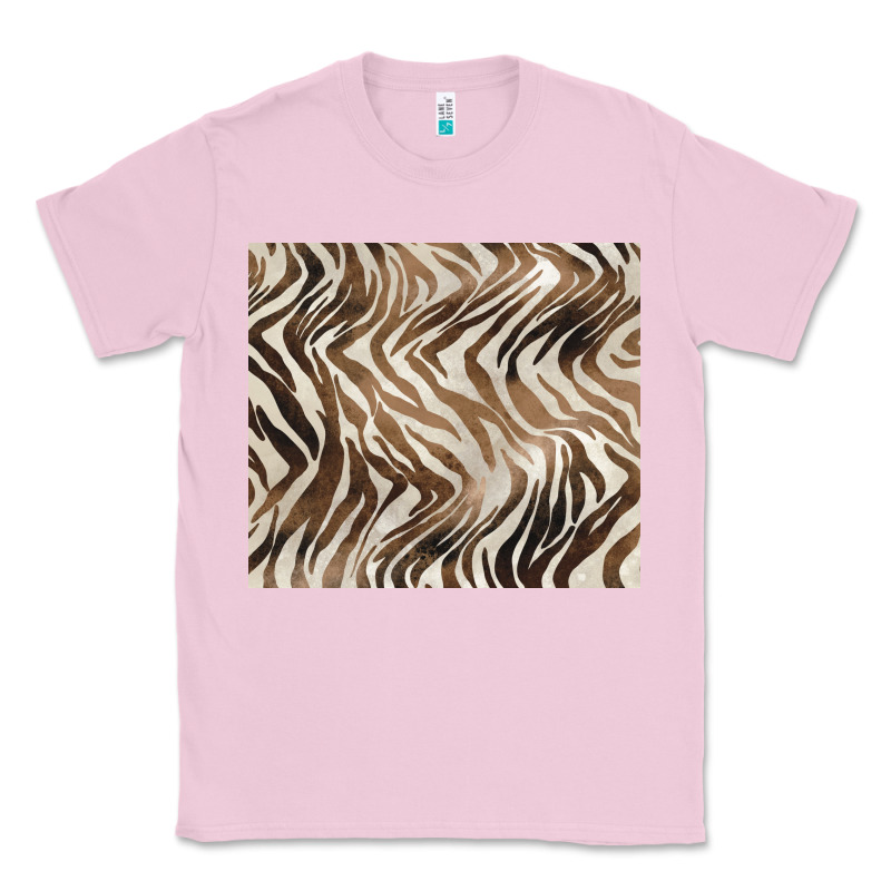 Brown Zebra Classic Tee by BarkalooDesign | Teevron