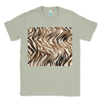 Matcha brown zebra Classic Tee - BarkalooDesign