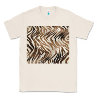 Natural brown zebra Classic Tee - BarkalooDesign