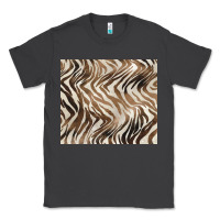 Smoke brown zebra Classic Tee - BarkalooDesign