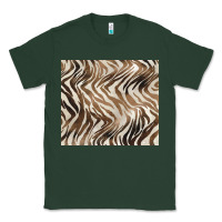 Sports Green brown zebra Classic Tee - BarkalooDesign