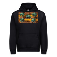 Black dinosaur triceratops sippy cup Urban Hoodie - Artiststas