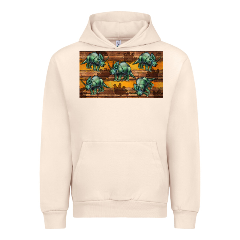 Dinosaur Triceratops Sippy Cup Urban Hoodie by Artiststas | Teevron