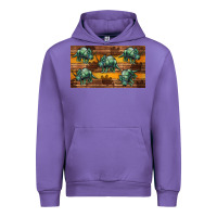 Tulip dinosaur triceratops sippy cup Urban Hoodie - Artiststas