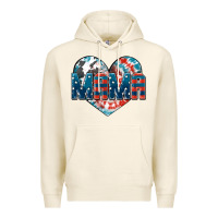 Tofu American Mama heart Premium Hoodie - FaDigitalArtStudio