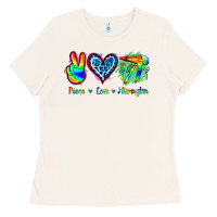 Bone Peace Love Hairstylist Ladies Tee - Jasminsmagicworld