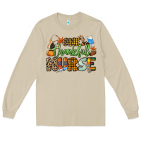 Mushroom One thankful Nurse Long Sleeve Tee - NancyCooperArtShop