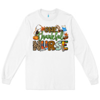 White One thankful Nurse Long Sleeve Tee - NancyCooperArtShop