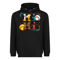 Black Baseball and Softball mimi Heavyweight Hoodie - LillyAllenDesigns