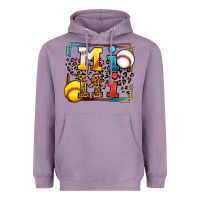 Lavender Baseball and Softball mimi Heavyweight Hoodie - LillyAllenDesigns