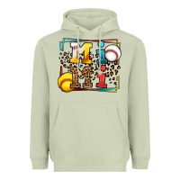 Matcha Baseball and Softball mimi Heavyweight Hoodie - LillyAllenDesigns