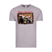 Vintage Zinc Merry Christmas Cows Vintage Tee - Bettercallsaul