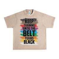 French Oak Black Belt Martial Art Training Karate TaeKwonDo Urban Heavy Tee - Bettercallsaul