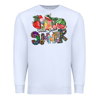 White Sweet Sweet Summer Premium Sweatshirt - CowhideDigitalArt