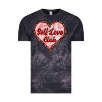 Cloud Black self love club valentine's day Vintage Tee - RanaPortraitStore