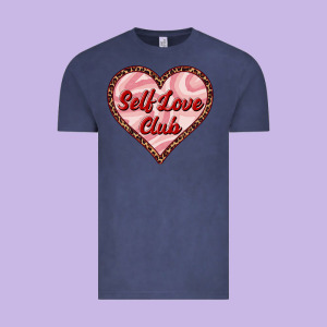 Self Love Club Valentine's Day Vintage Tee Designed By Ranaportraitstore