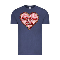Vintage Denim self love club valentine's day Vintage Tee - RanaPortraitStore