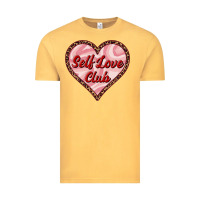 Vintage Mustard self love club valentine's day Vintage Tee - RanaPortraitStore