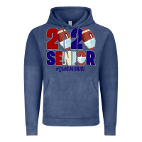 Vintage Denim Quarantined Senior 2020 American Football Vintage Hoodie - Bettercallsaul