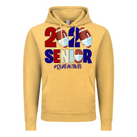 Vintage Mustard Quarantined Senior 2020 American Football Vintage Hoodie - Bettercallsaul