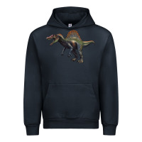 Navy spinosaurus Urban Hoodie - Artiststas