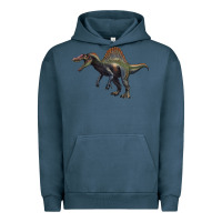 Pigment Midnight Navy spinosaurus Urban Hoodie - Artiststas