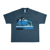 Midnight Navy California The Perfect Wave Urban Heavy Tee - Bettercallsaul