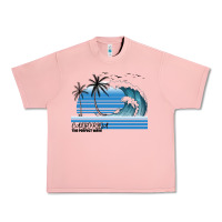 Salmon California The Perfect Wave Urban Heavy Tee - Bettercallsaul