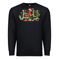Black Joy Girl Black Premium Sweatshirt - CowhideDigitalArt