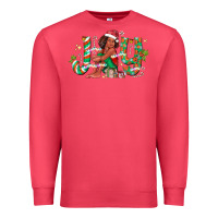 Cardinal Joy Girl Black Premium Sweatshirt - CowhideDigitalArt