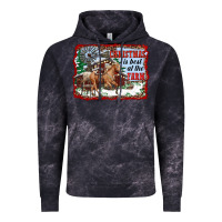 Cloud Black christmas is best at the farm Vintage Hoodie - RanaPortraitStore
