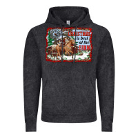 Vintage Black christmas is best at the farm Vintage Hoodie - RanaPortraitStore