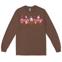 Chestnut shih tzu dogs libbey glass Long Sleeve Tee - Jasminsmagicworld