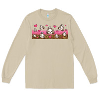 Mushroom shih tzu dogs libbey glass Long Sleeve Tee - Jasminsmagicworld